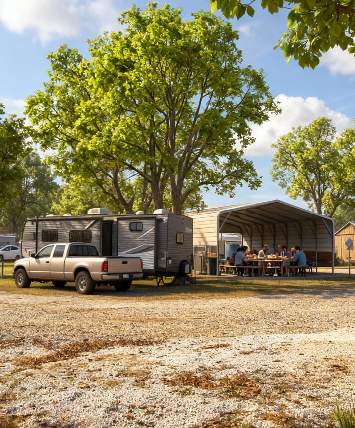 RV Camping Near Lake Hartwell